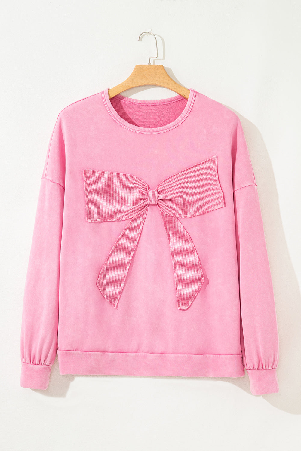 The Sweetheart Bow Lounge Plus Size Sweatshirt