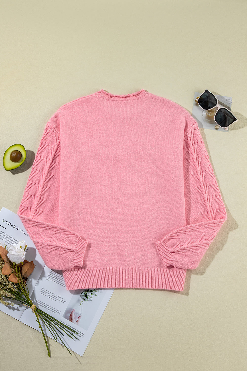 The Blushing Petal Knit