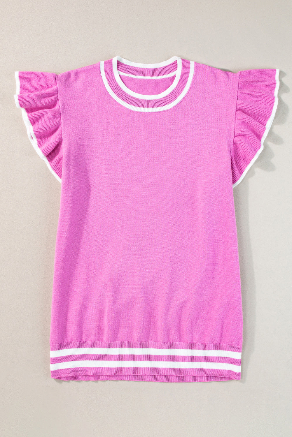 The Rosé Flutter Knit