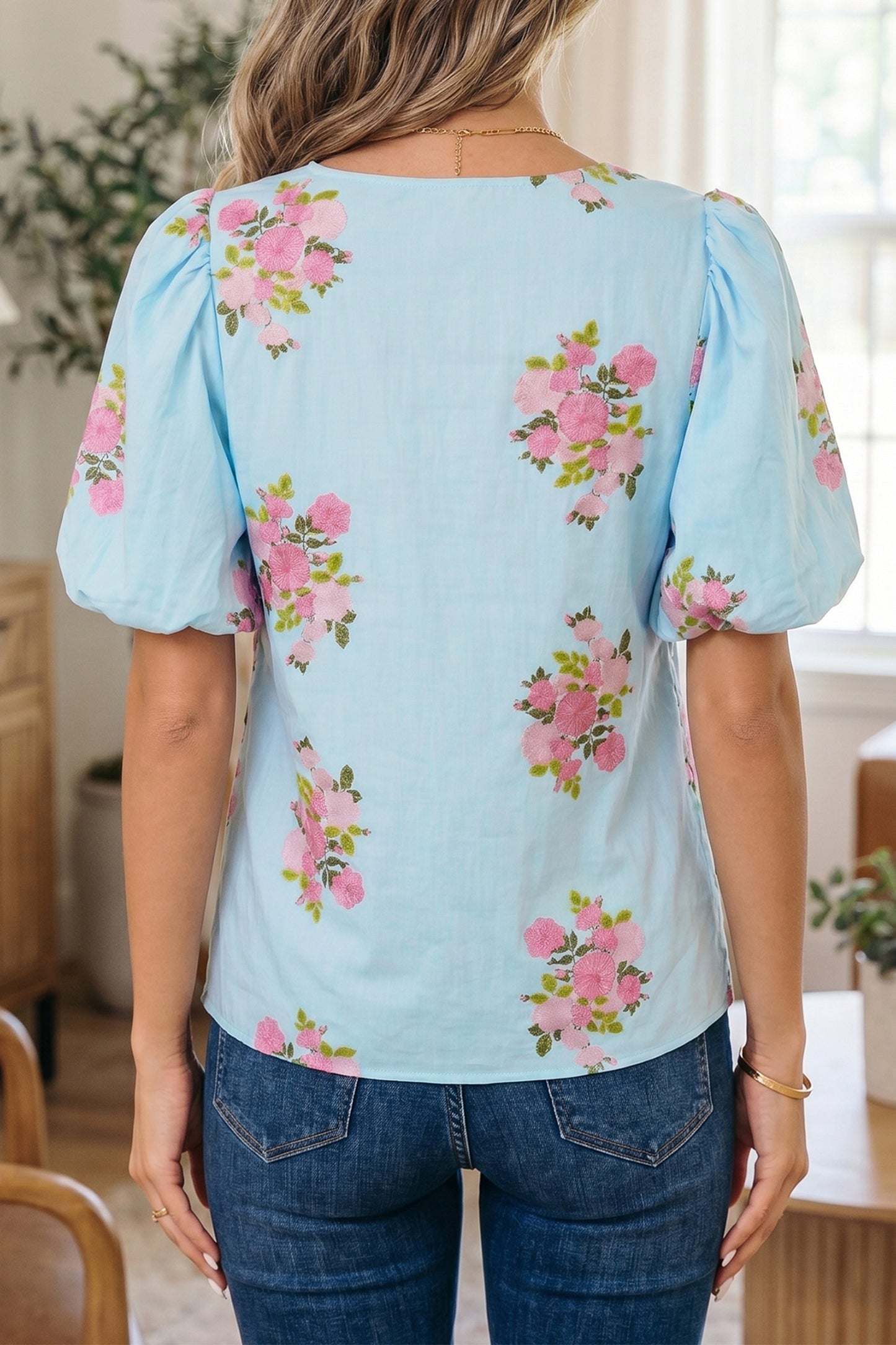 Cotton Candy Bloom Blouse