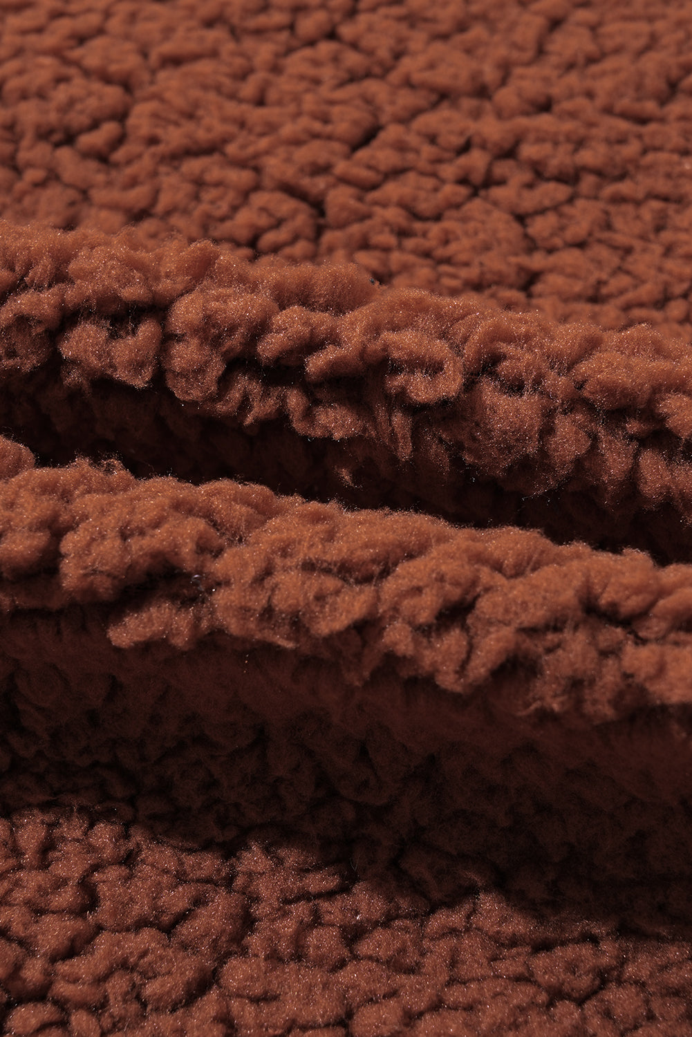 Cocoa Cozy Sherpa Shacket