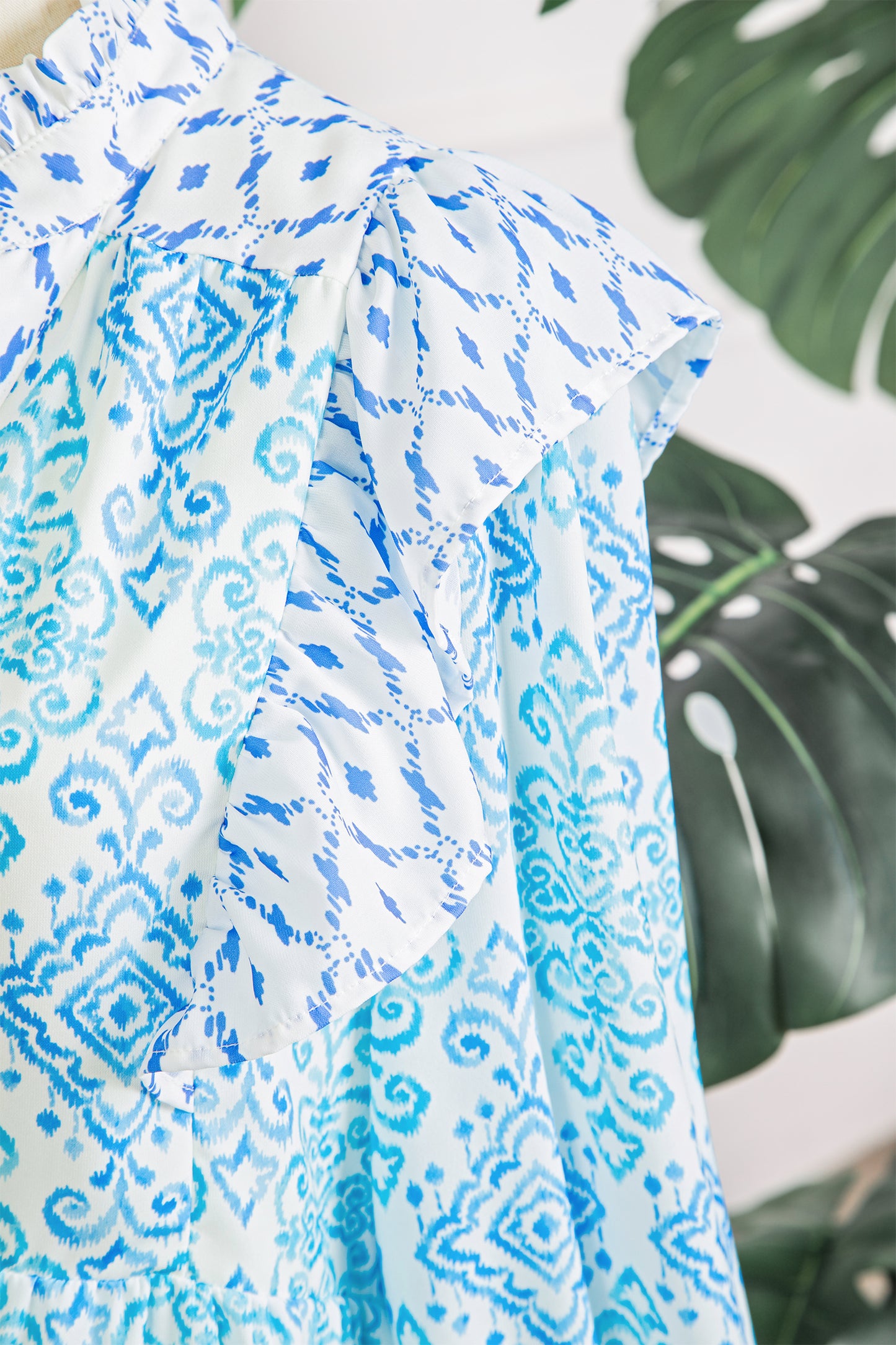 The Santorini Breeze Dress