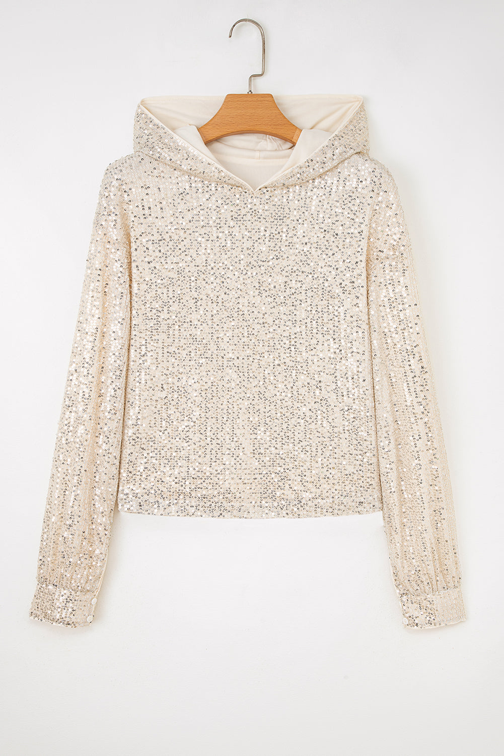 Frosted Shine Sequin Sweater