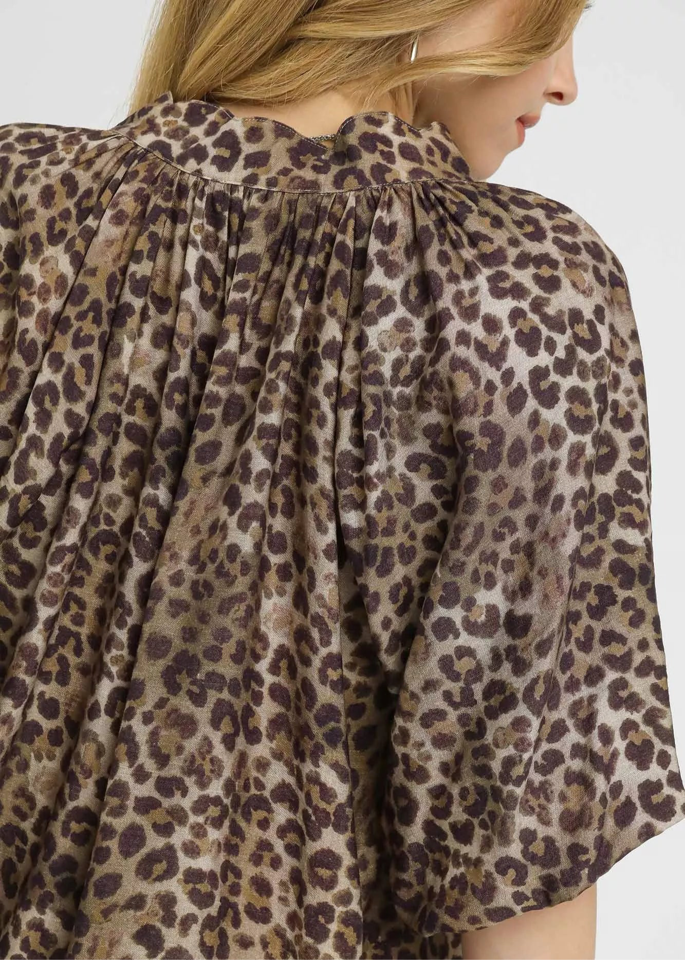 Wild Elegance Leopard Top