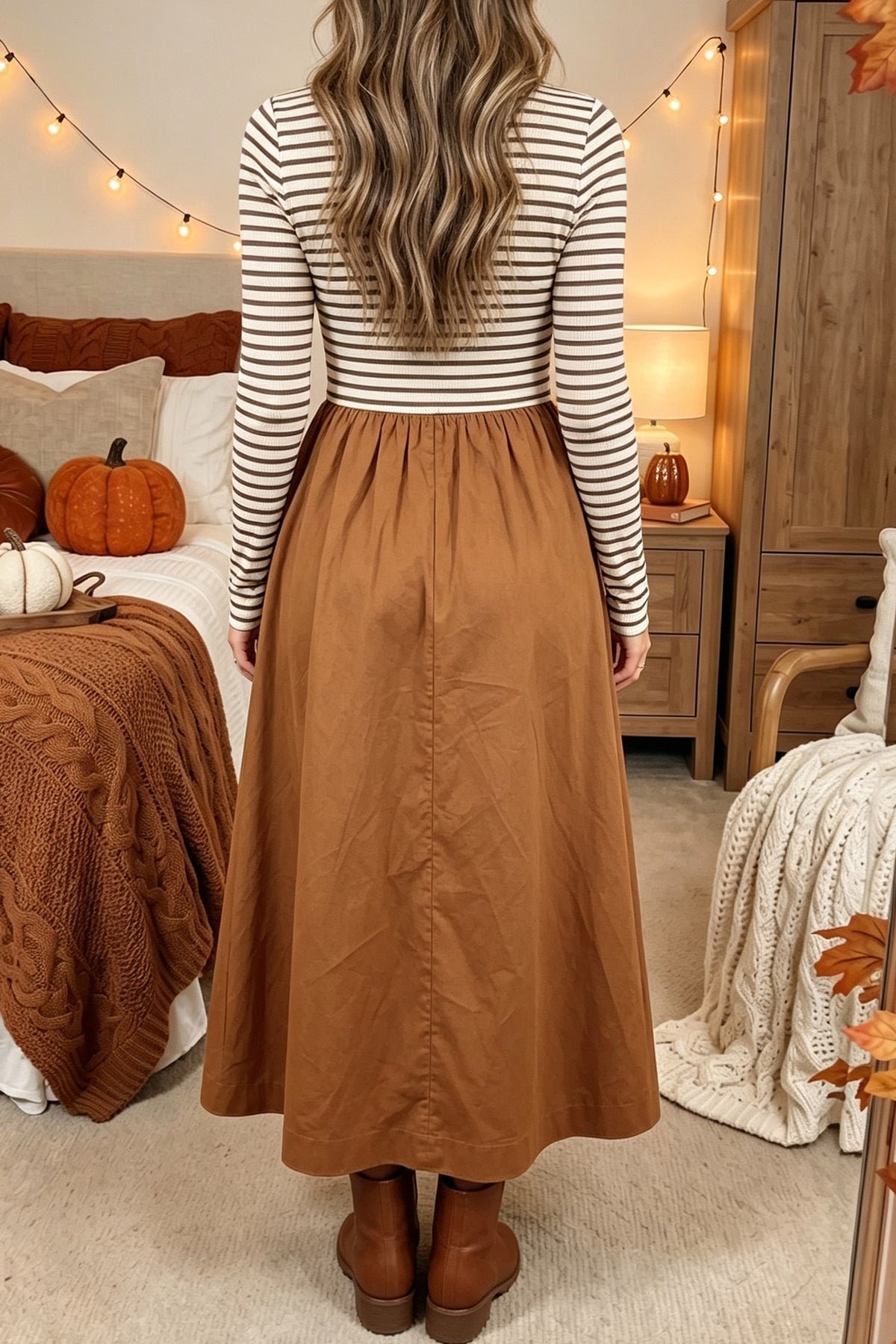Harvest House Midi Dress