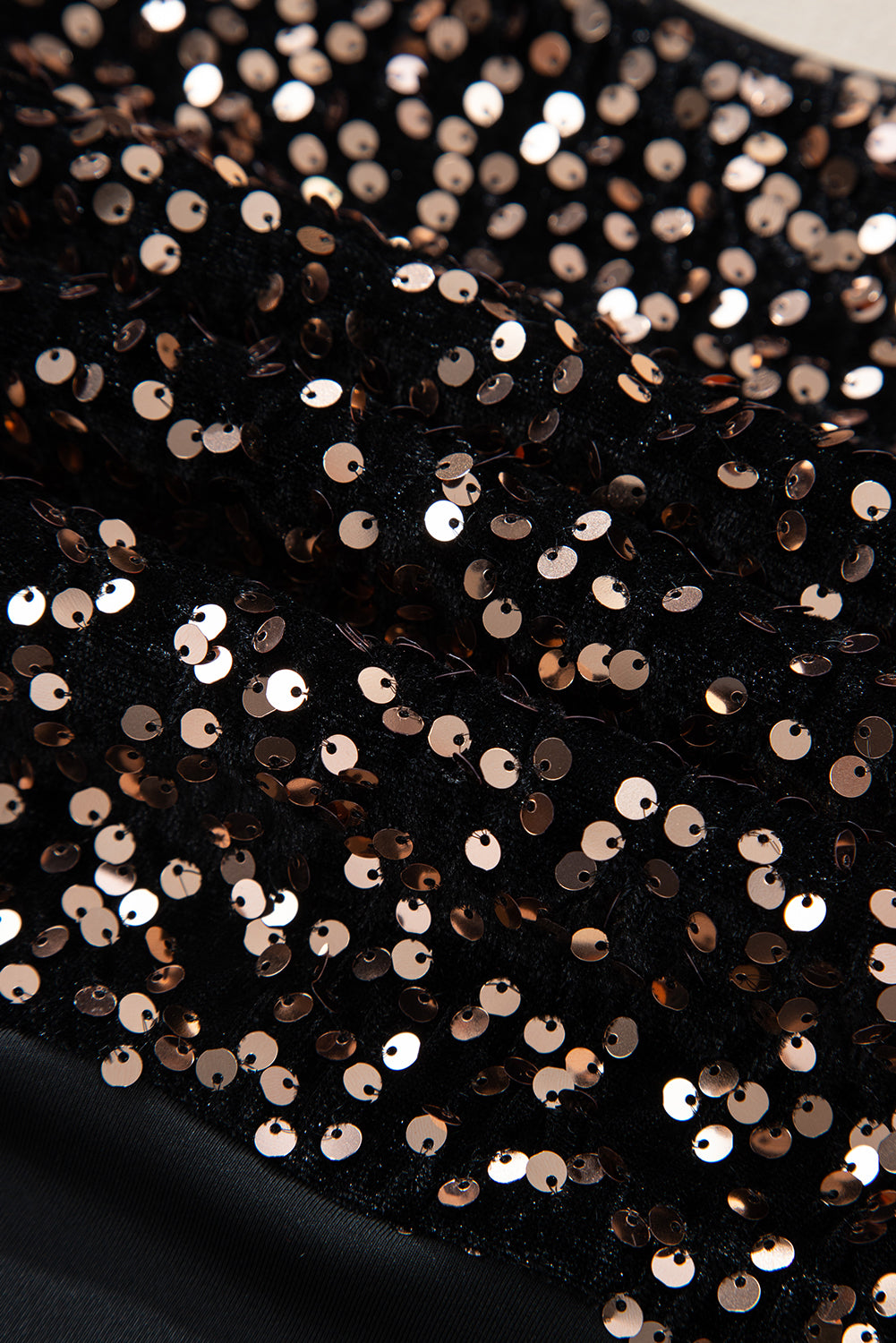 Midnight Muse Open-Back Sequin Bodysuit