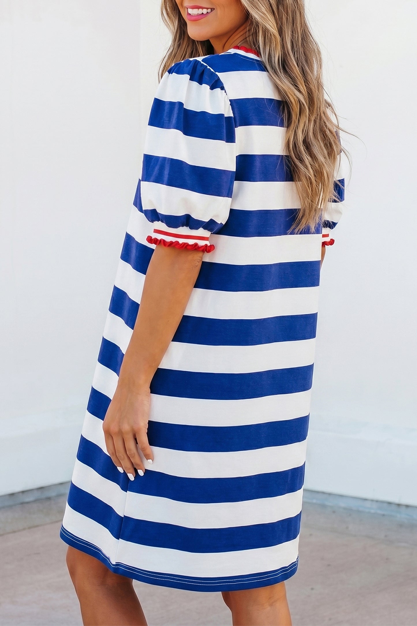 Harbor Stripe Everyday Dress