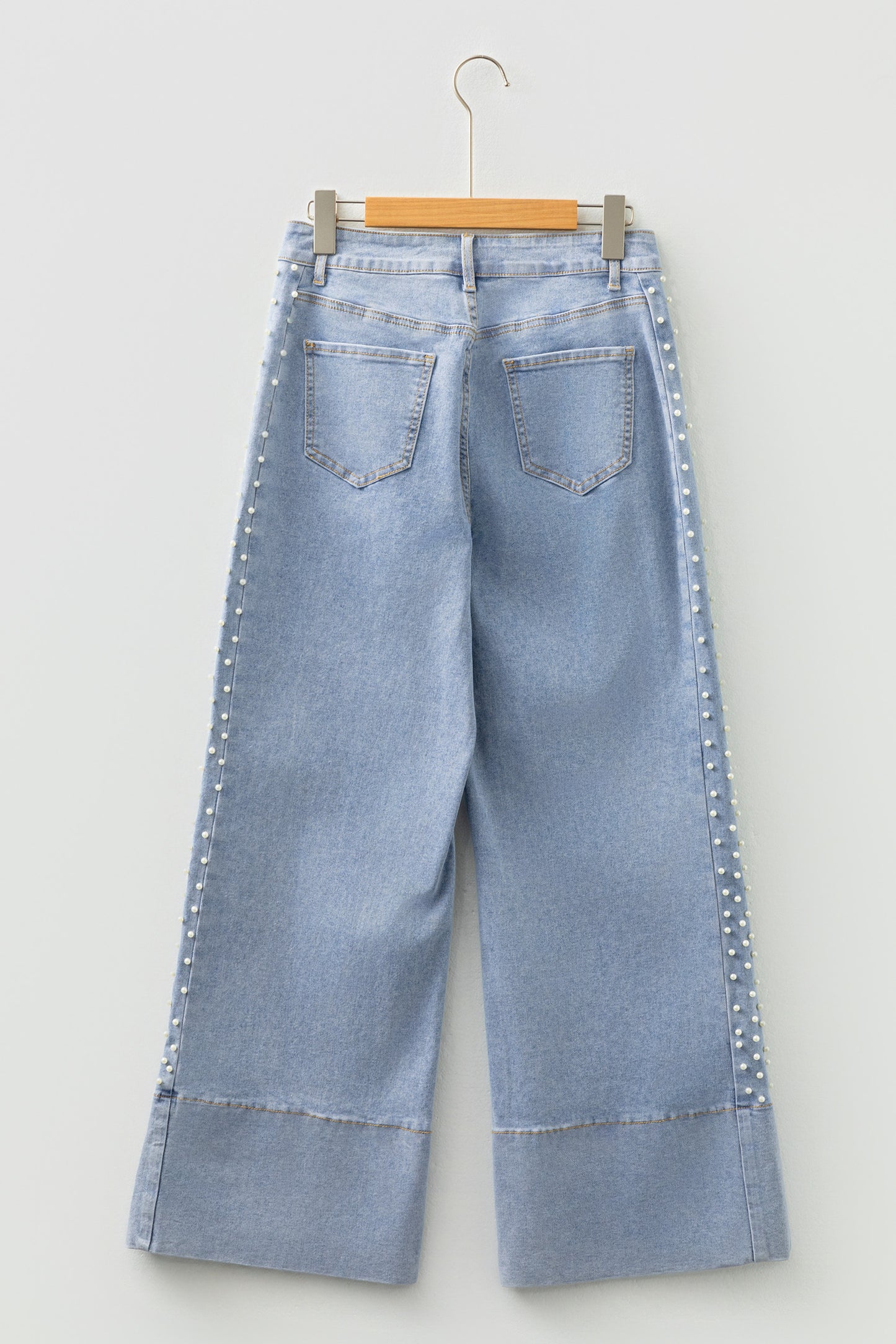 Pearl Lane Wide Leg Jeans