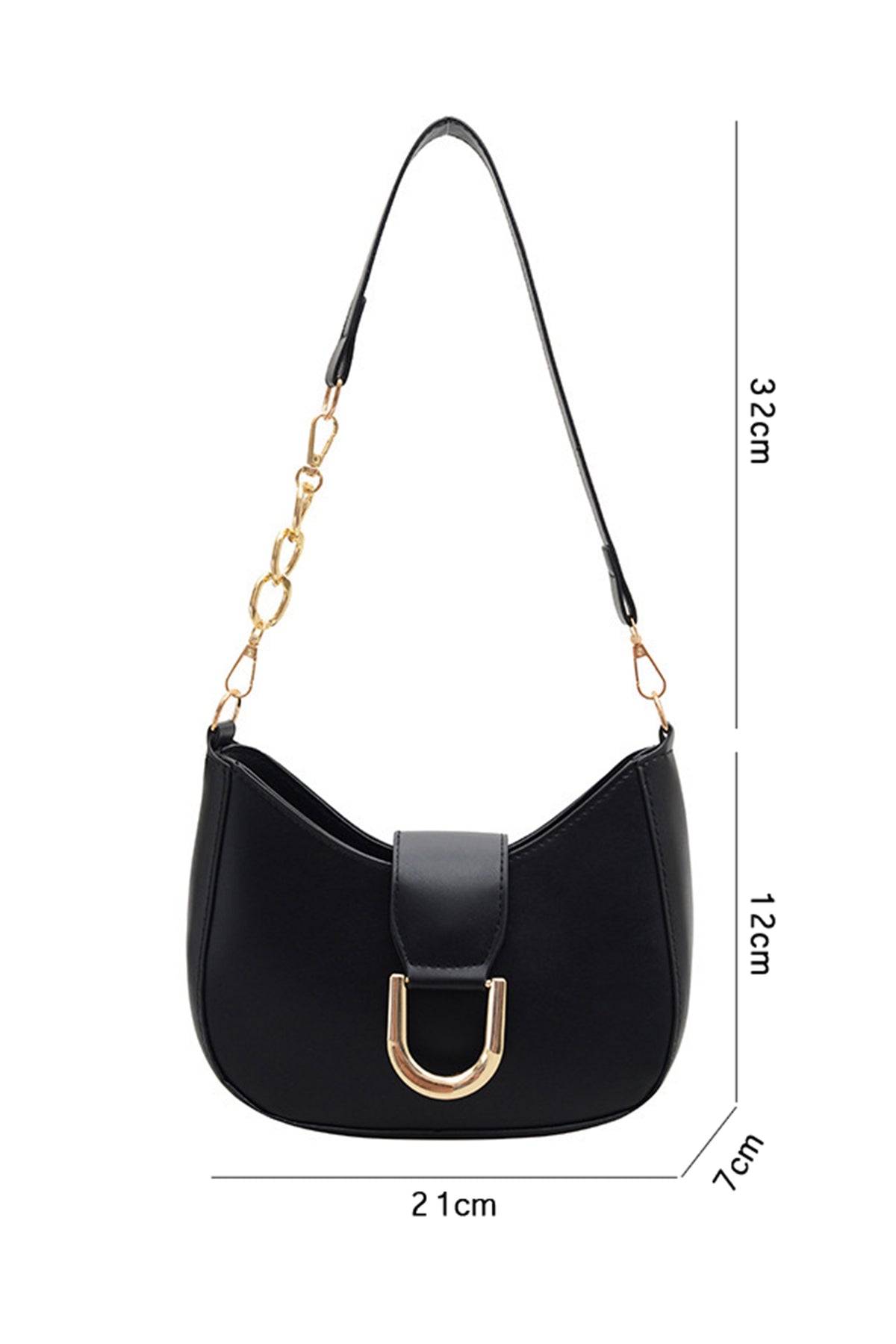 The Gilded Noir Purse