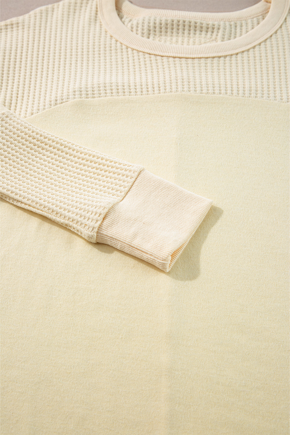 The Buttercream Block Knit