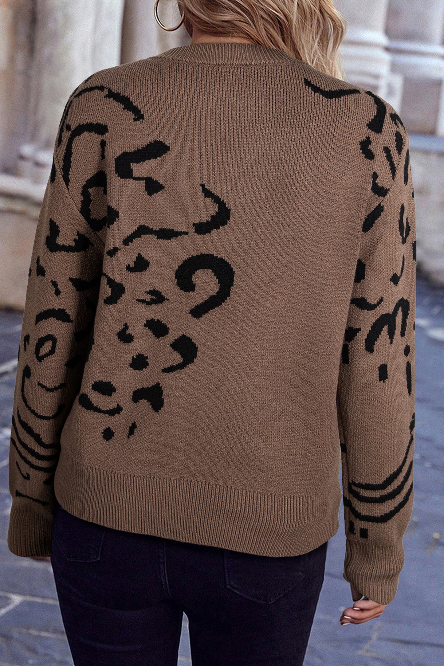 Wild & Warm Leopard Sweater