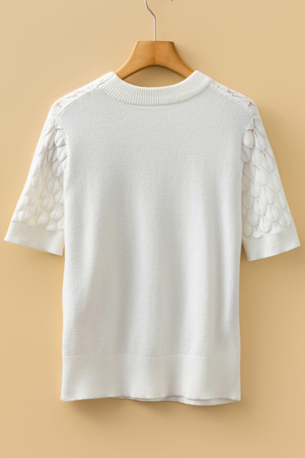 Heirloom Knit Short Sleeve Sweater