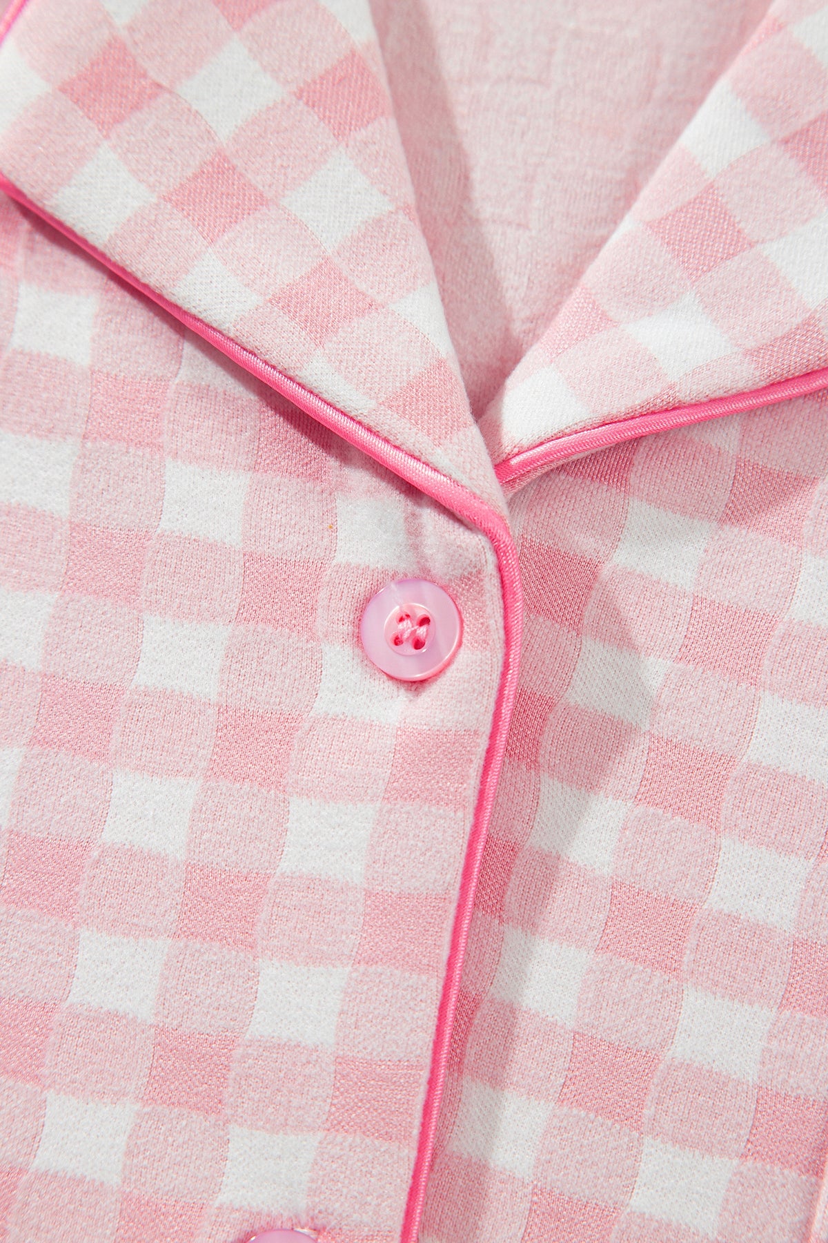 The Pink Check-In Pajama Set