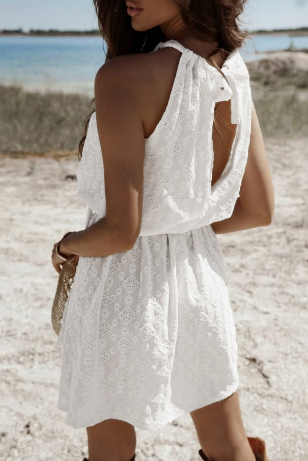 Sunday Stroll Eyelet Dress