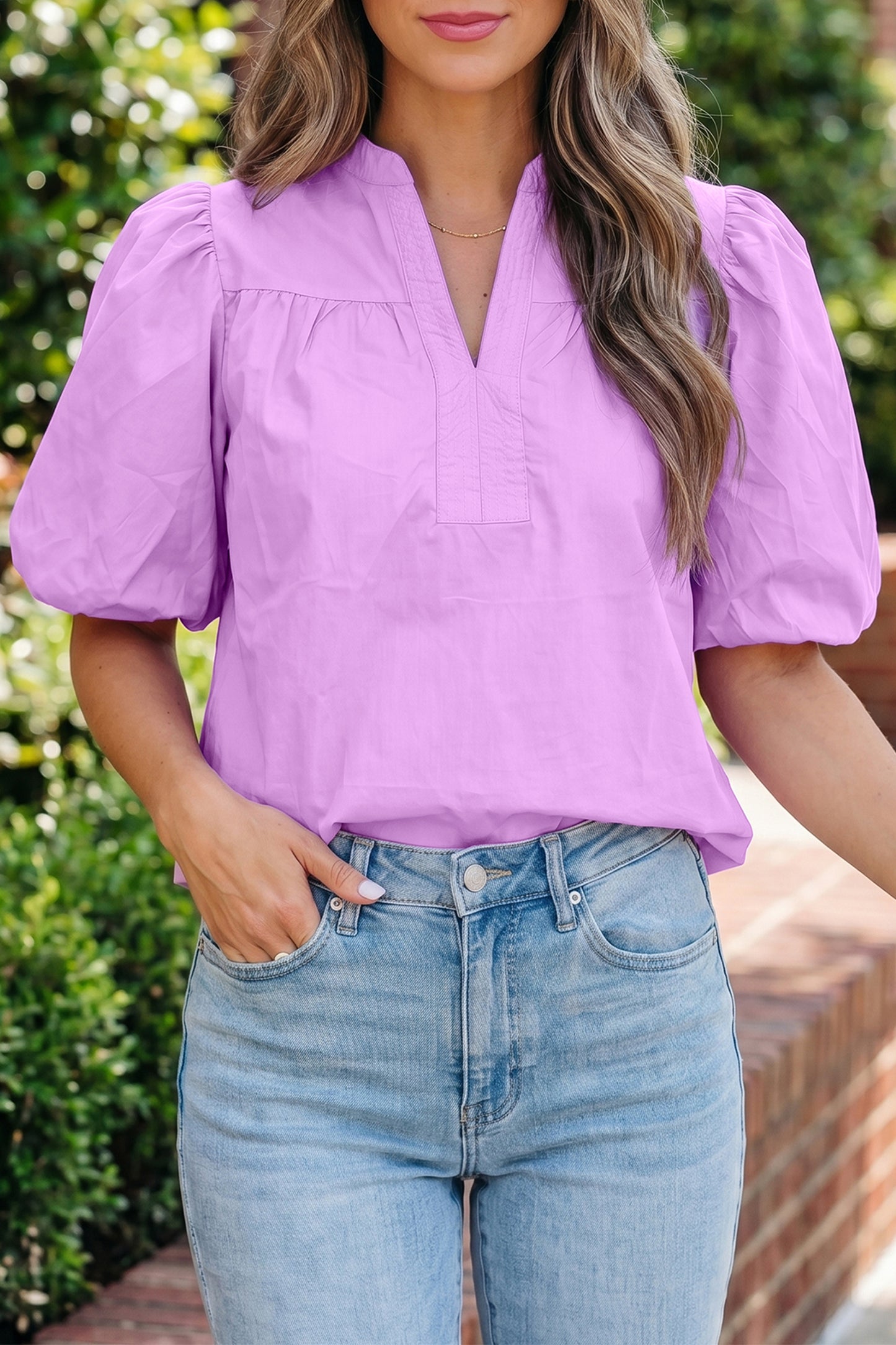The Lavender Luxe Blouse