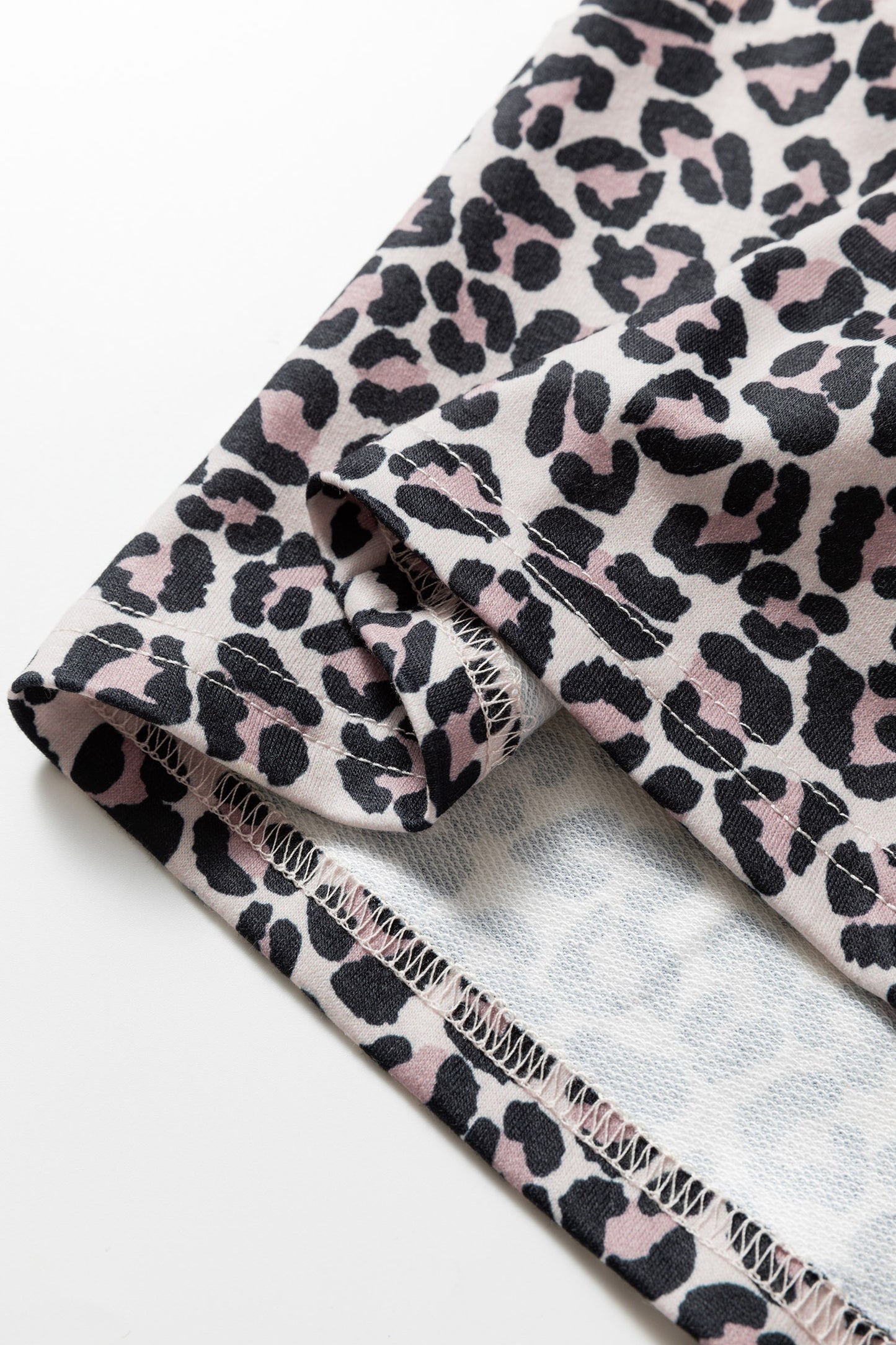 Untamed Elegance Leopard Half-Zip