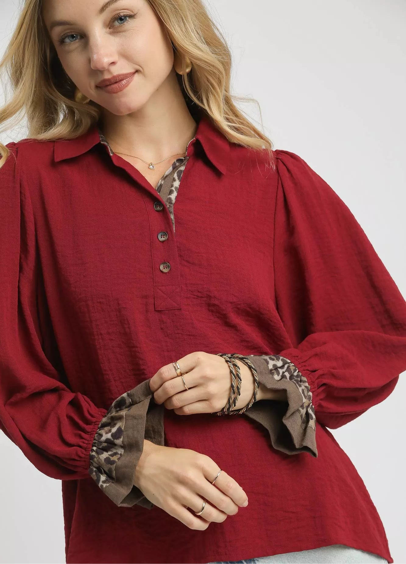 Cabernet Chic Blouse