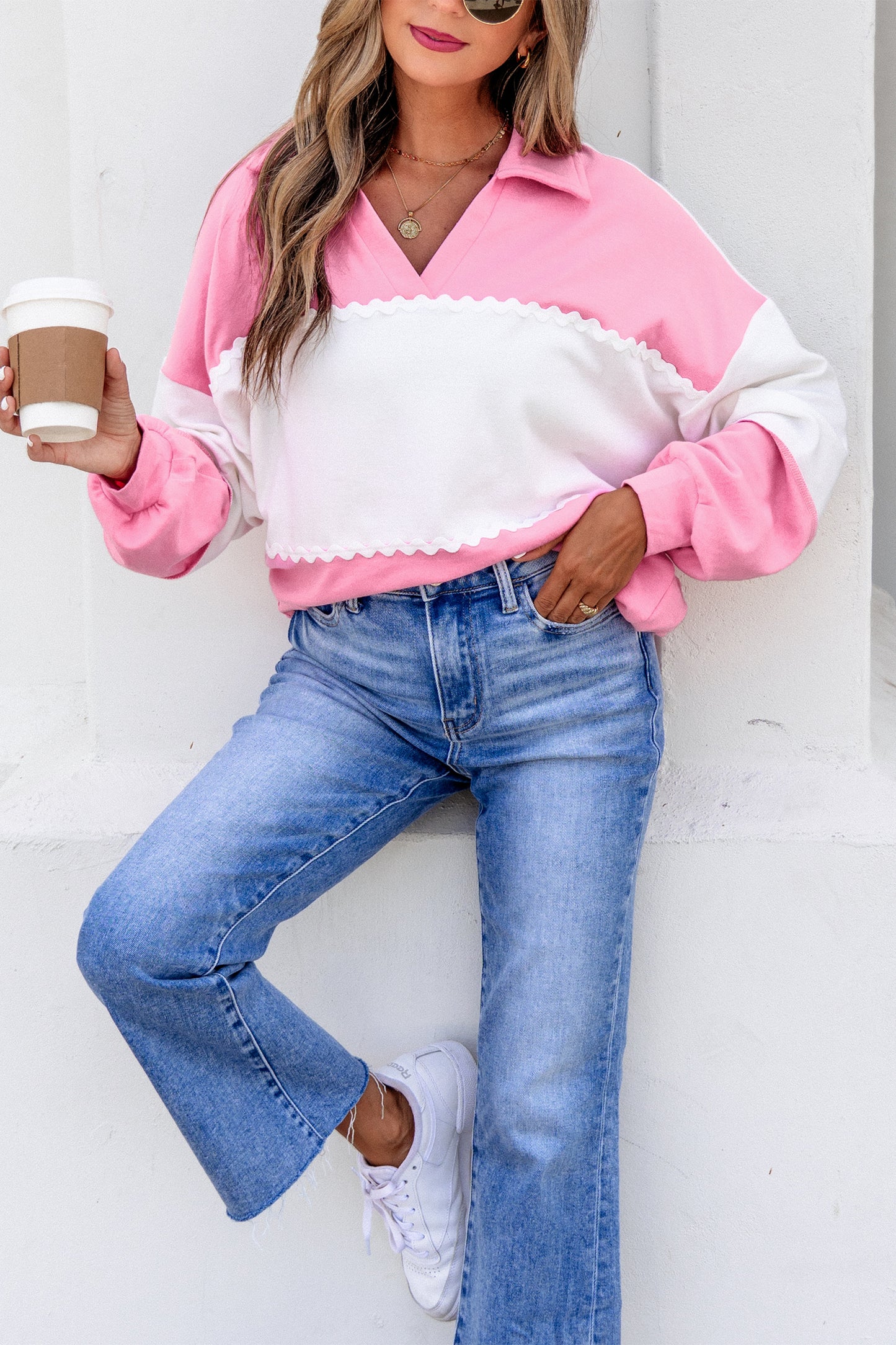 The Pink & Proper Pullover