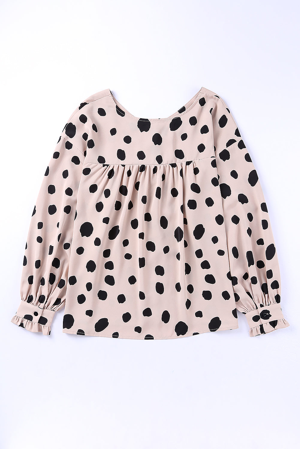 Spot On Satin Blouse