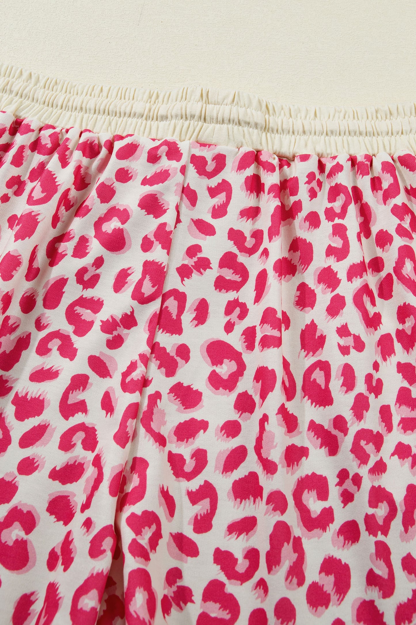 The Blush Leopard Lounge Set