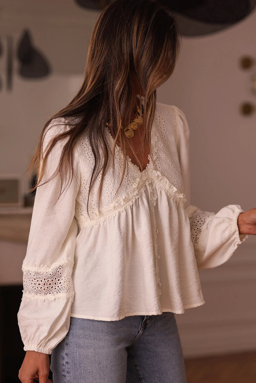 The Heirloom Lace Darling Blouse