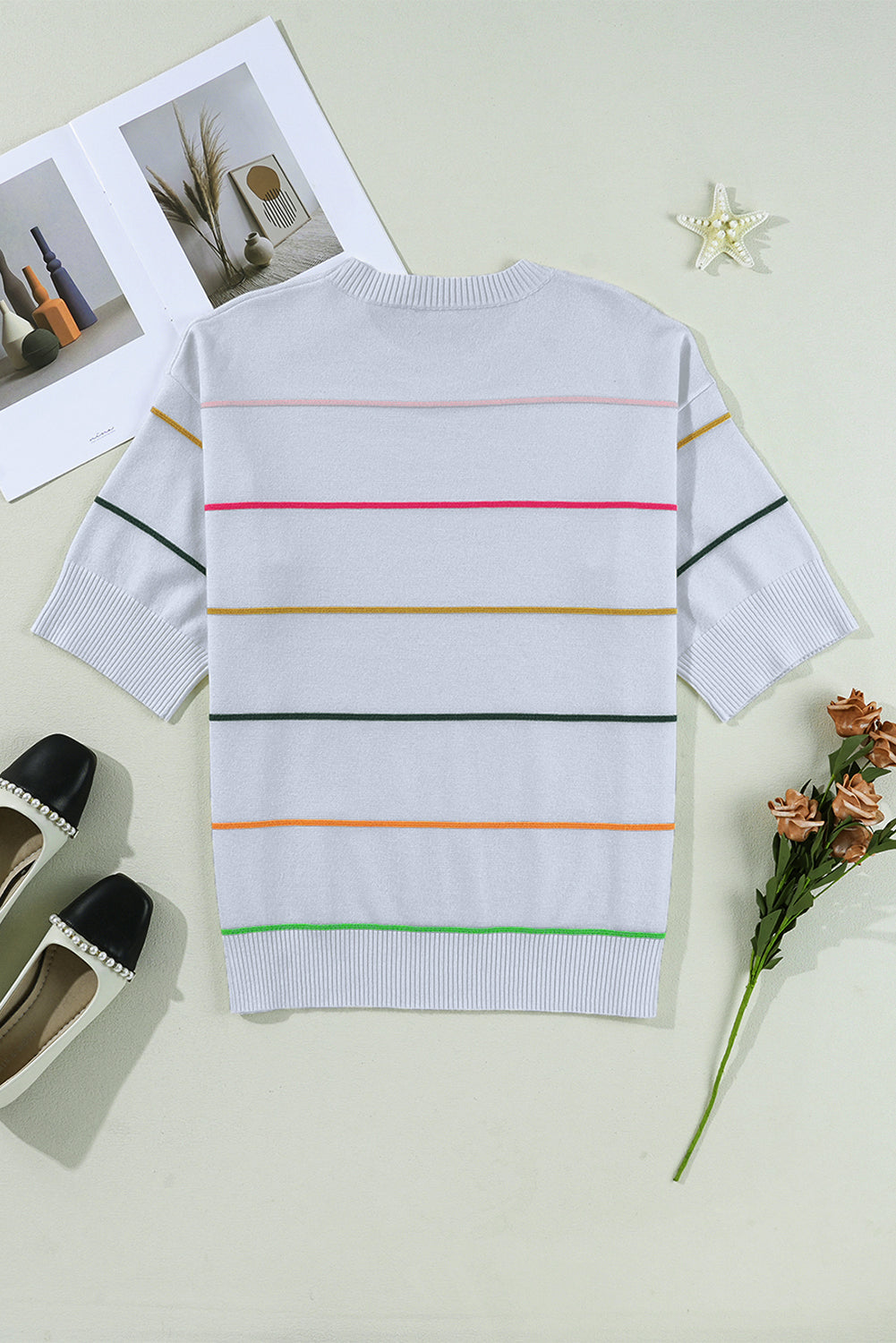 Sunbeam Stripe Knit Top