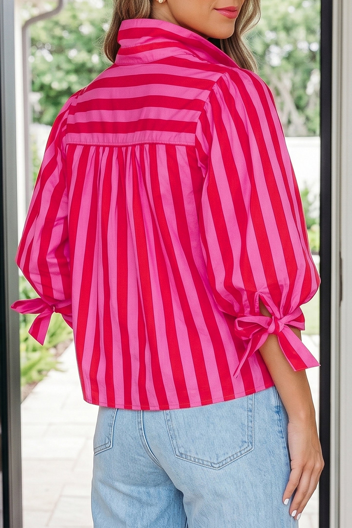 Fifth Avenue Stripe Blouse