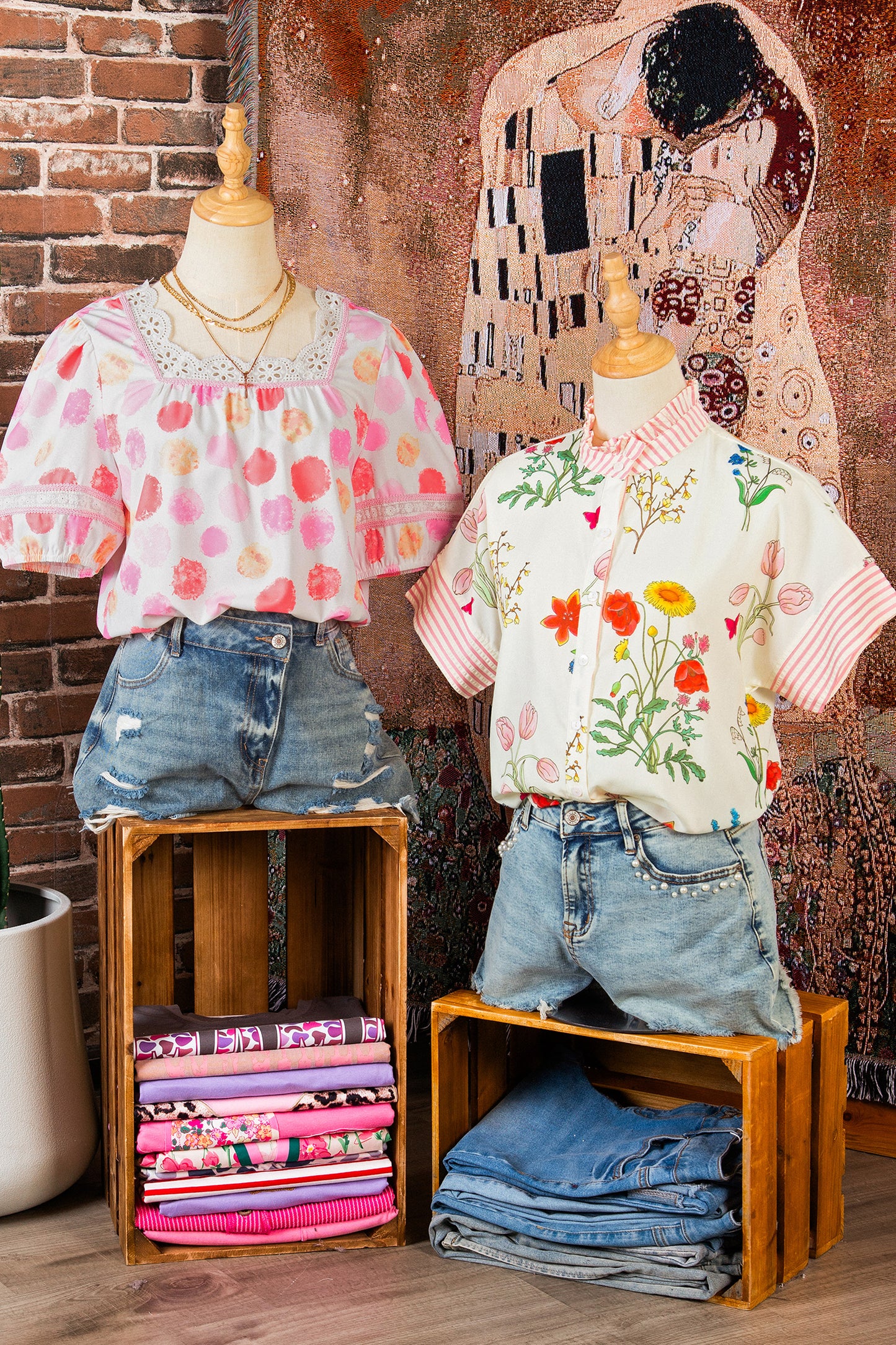 Cotton Candy Sketch Blouse