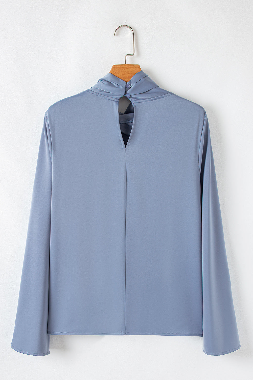 Moonlit Silk Twist Blouse