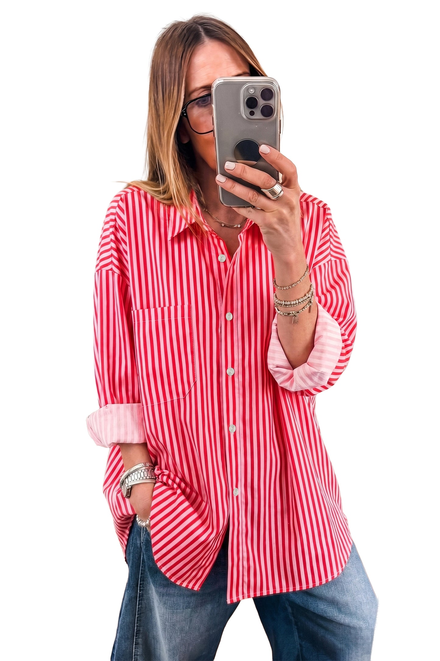 Pink Lemonade Lane Blouse