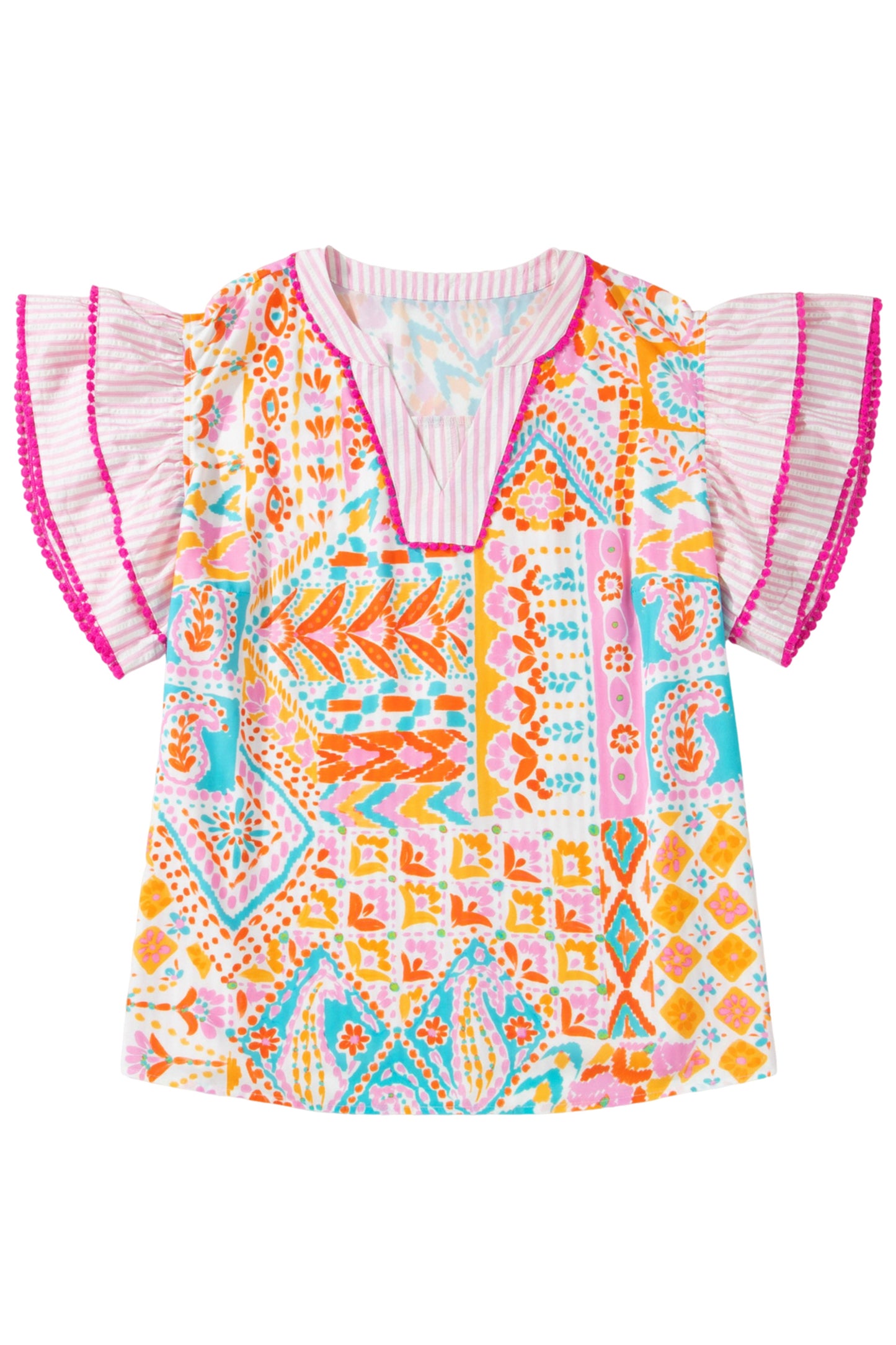Curvy Fiesta Belle Blouse