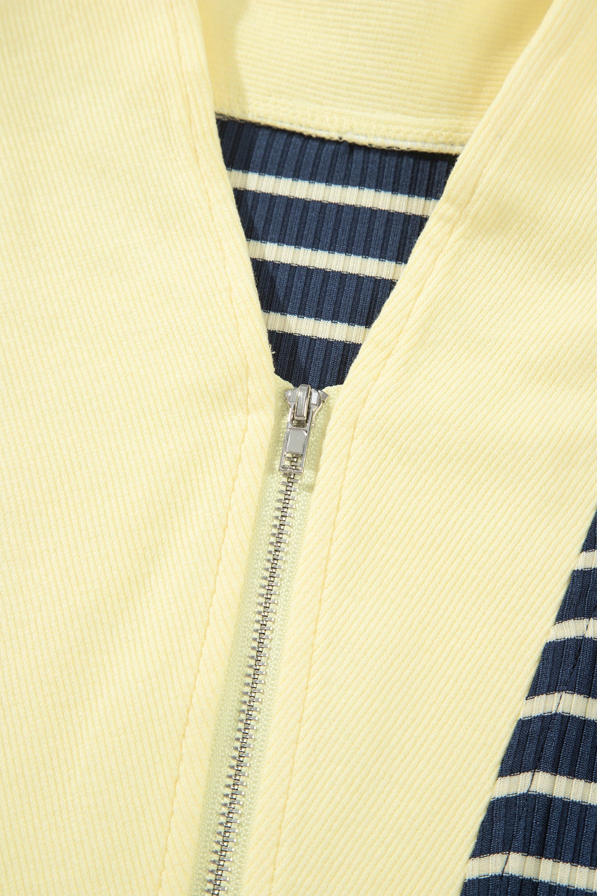 The Blue & Butter Stripe Set