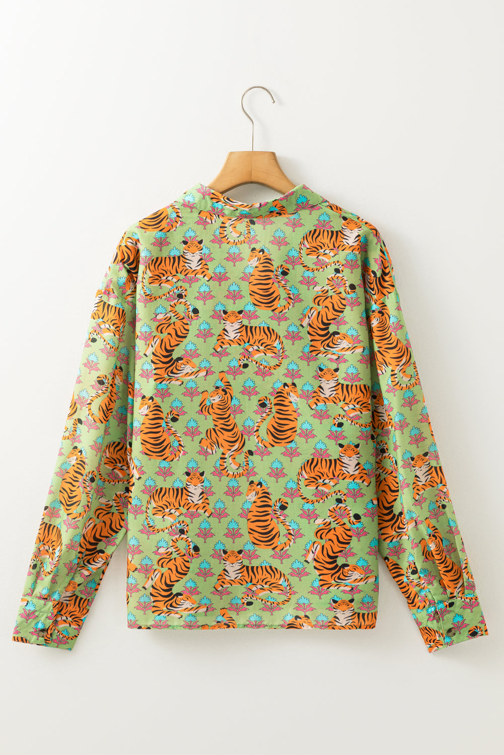 The Wild Garden Satin Blouse