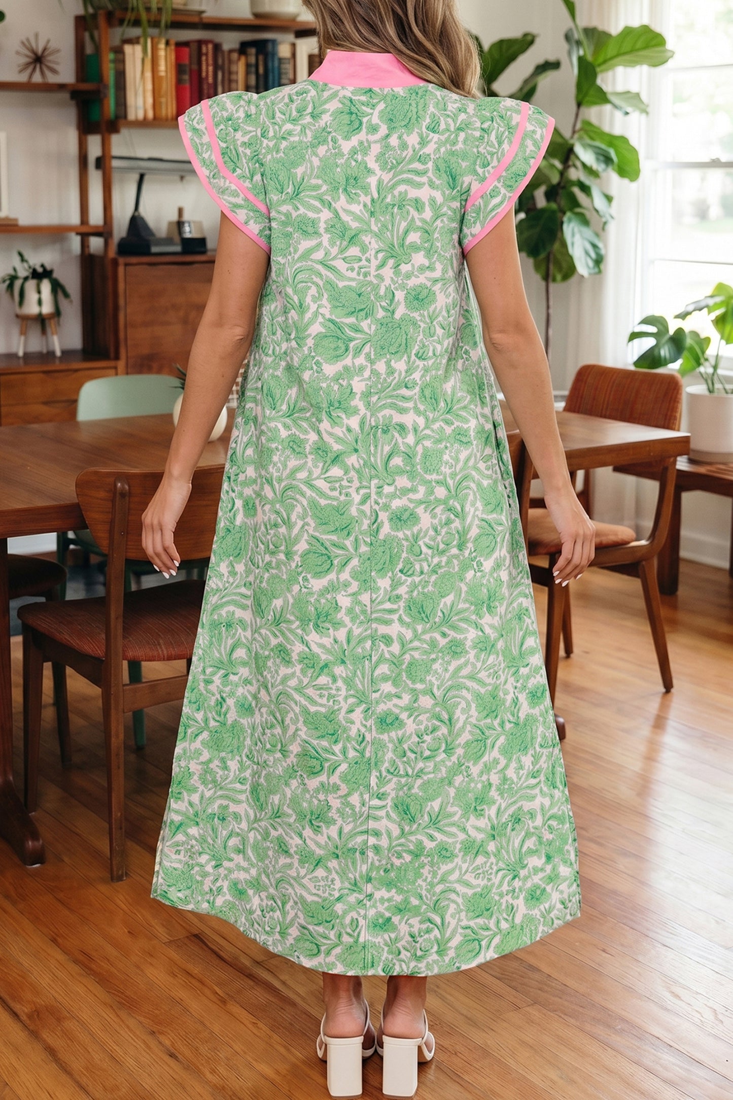 The Pink Veranda Midi