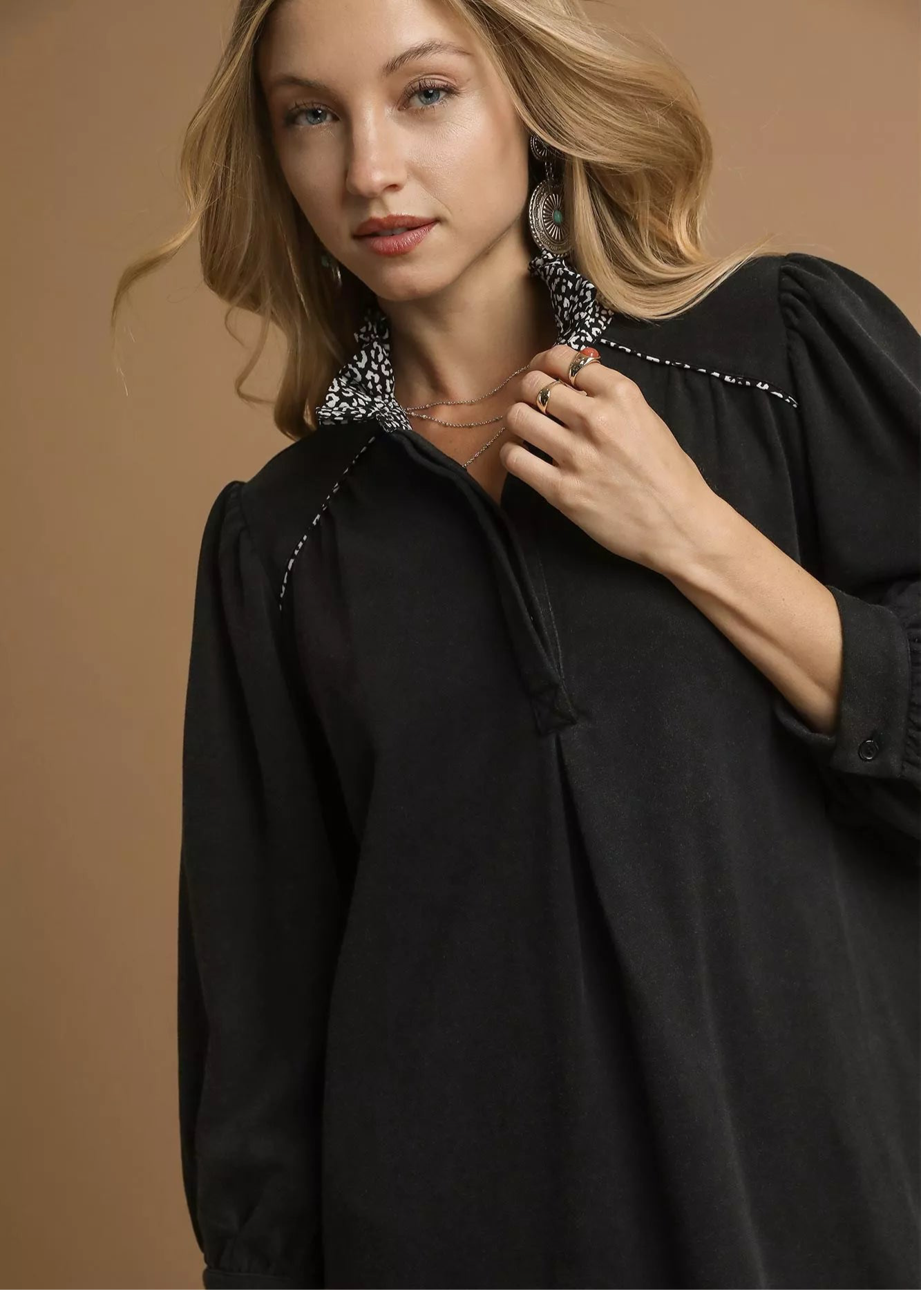 Midnight Muse Shift Dress