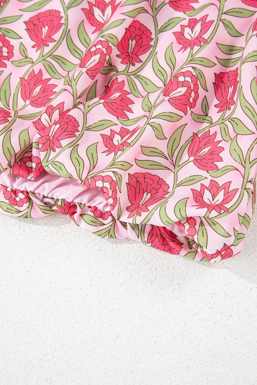 Pink Palm Garden Set