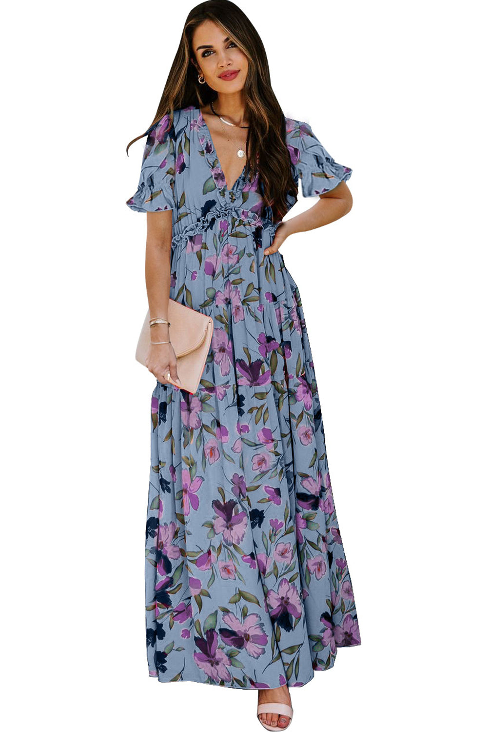 The Bluebell Garden Maxi Dress