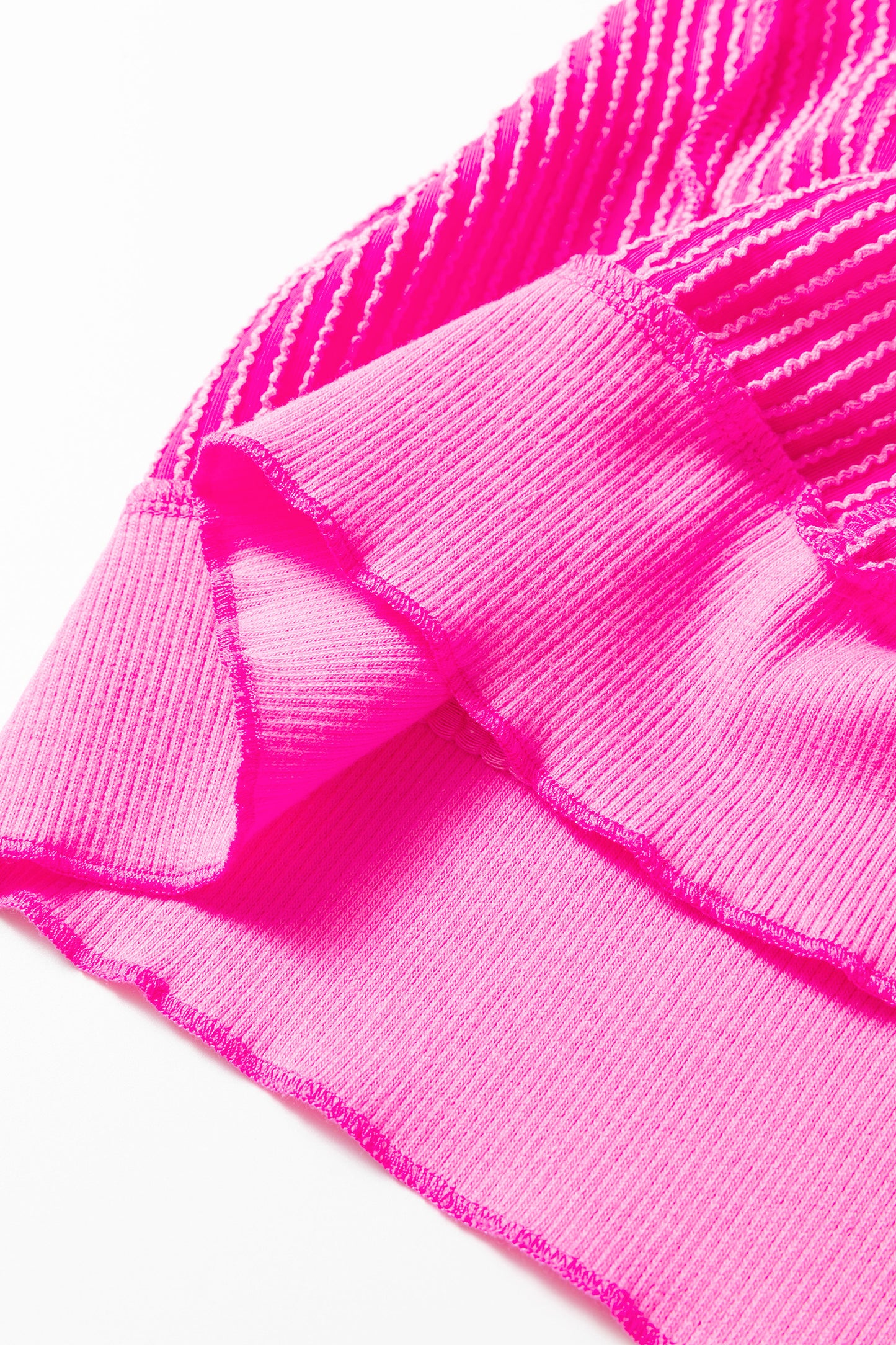 Pretty in Pink Corded Pullover