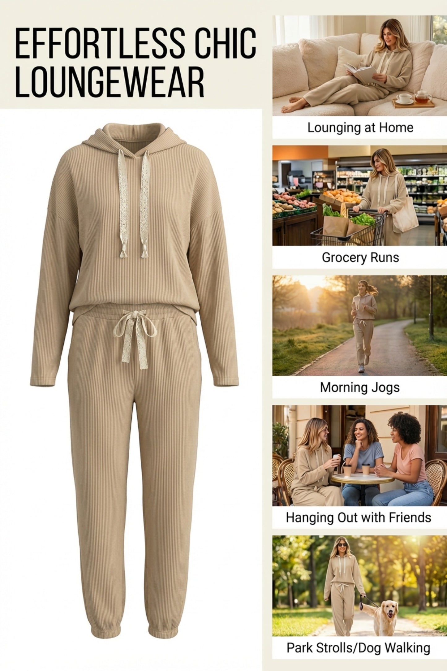 Oat Milk Cozy Knit Set