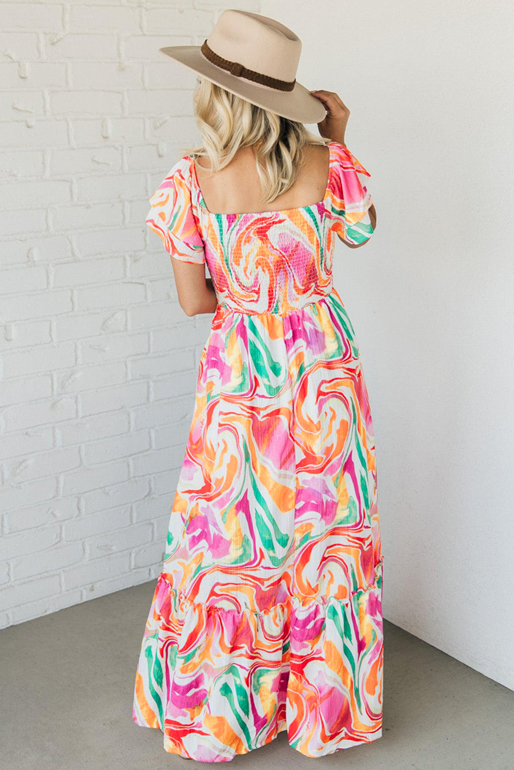 The Capri Sunset Maxi