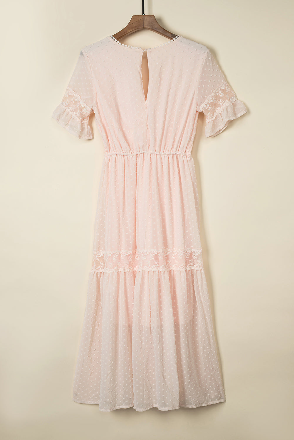 Blushing Grace Midi Dress