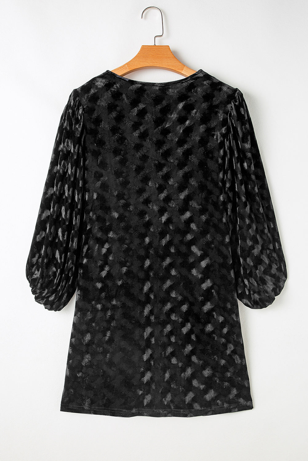 Midnight Velvet Luxe Swing Dress