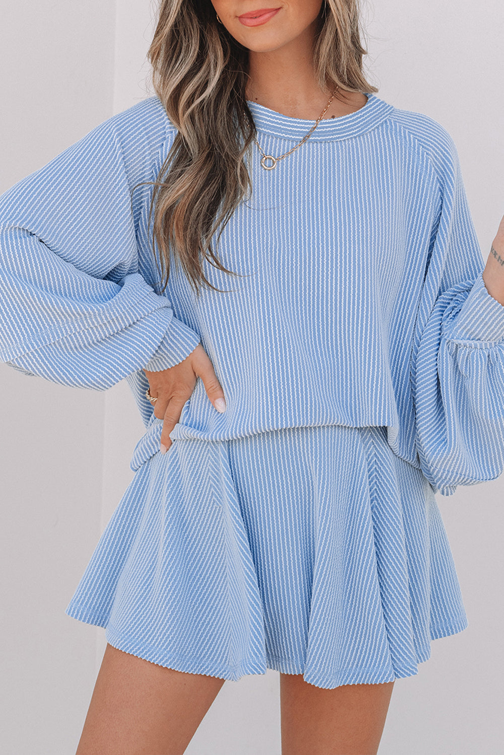 Blue Skies Textured Lounge Set