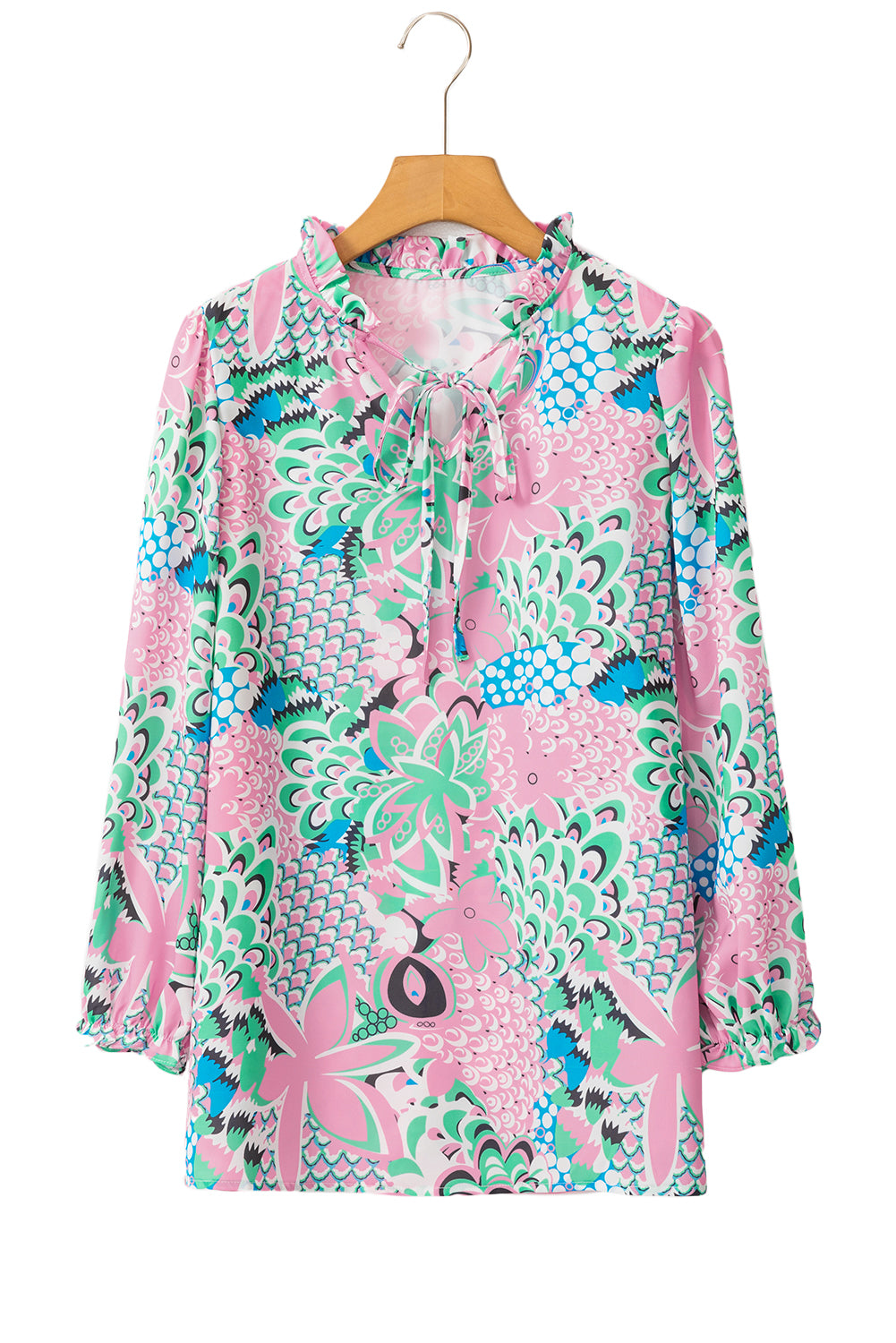 The Palm Springs Patchwork Blouse