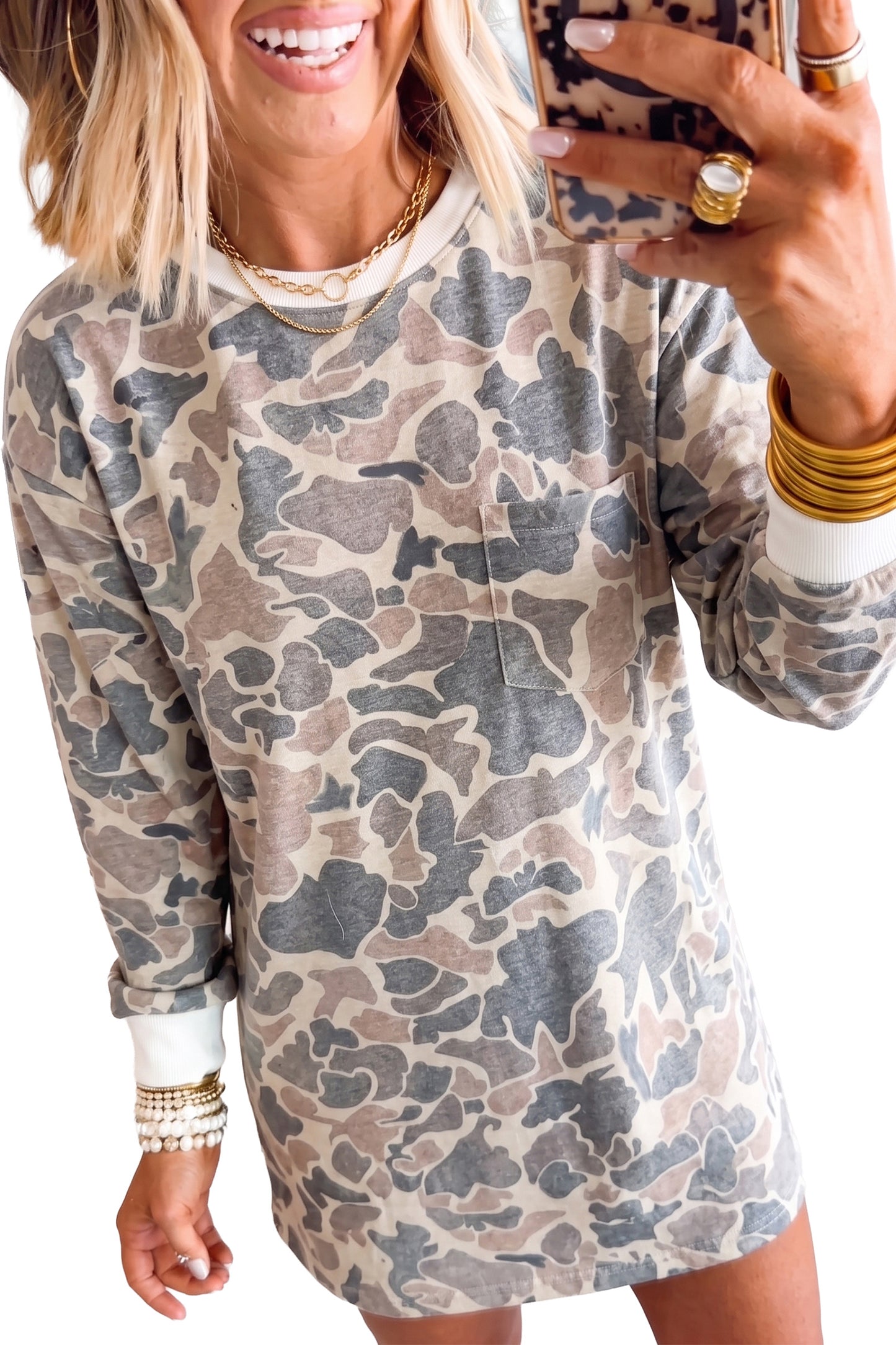 The Camo Confidential Dress