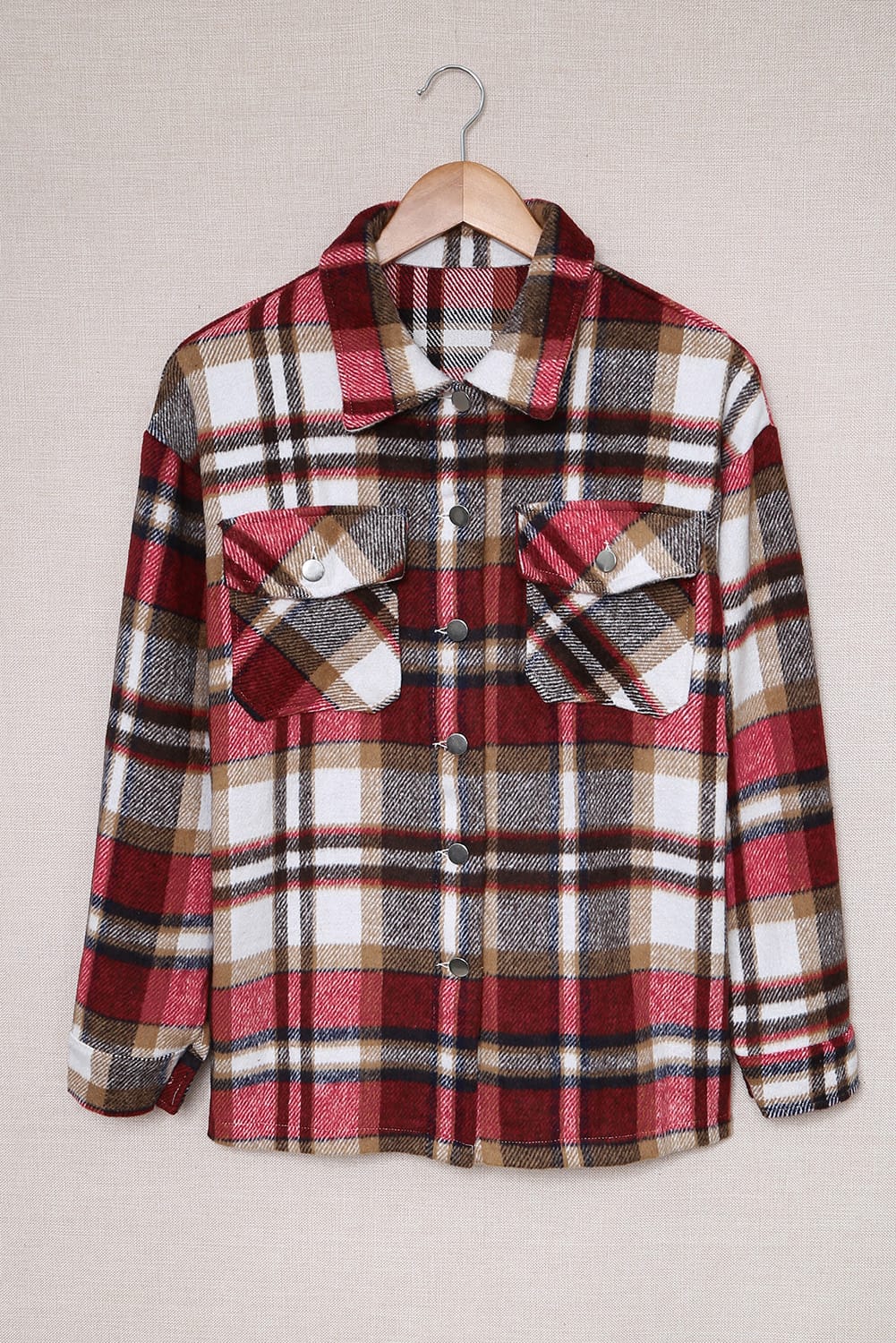 The Merry Plaid Shacket