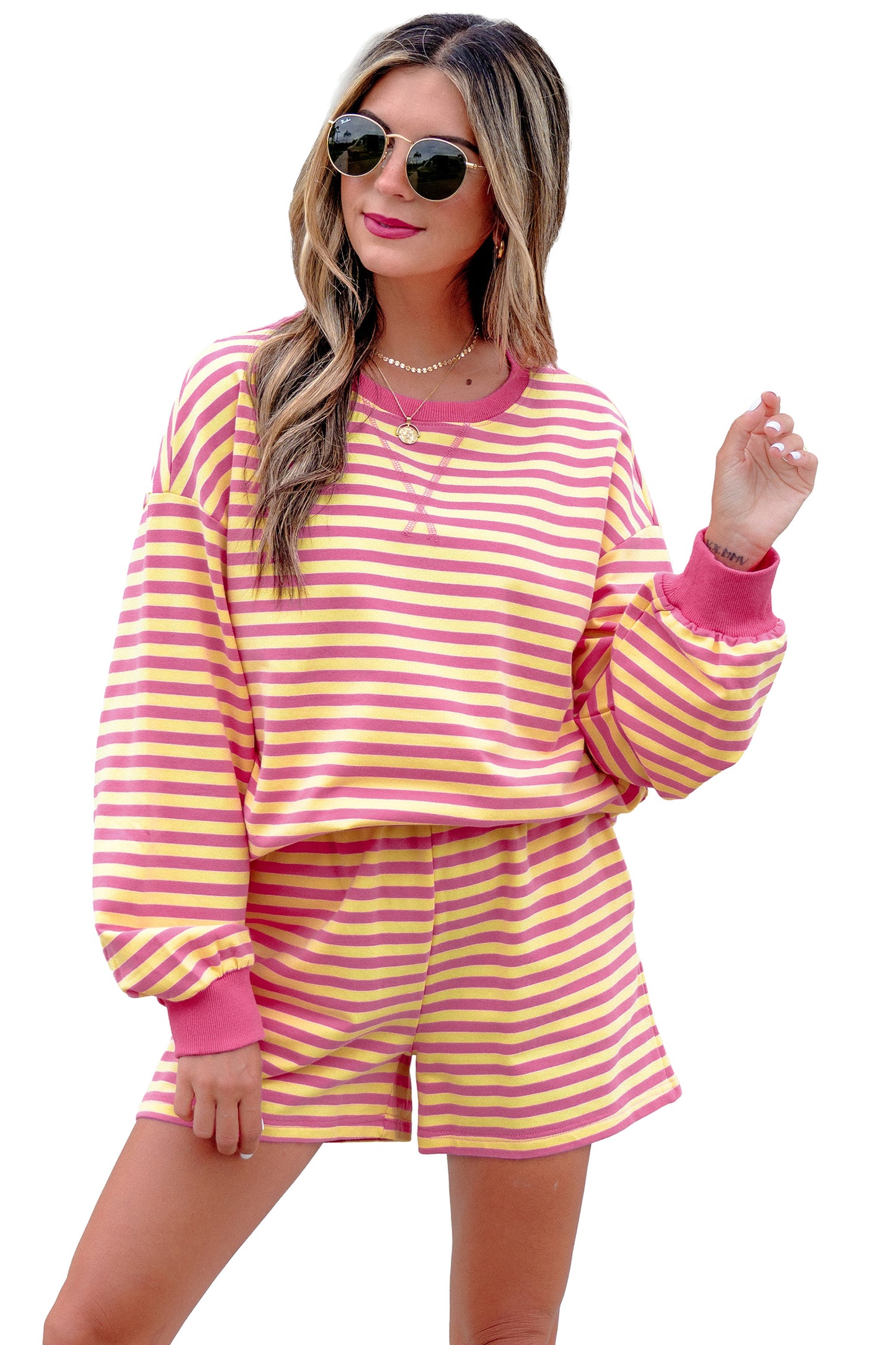 Candy Stripe Social Set