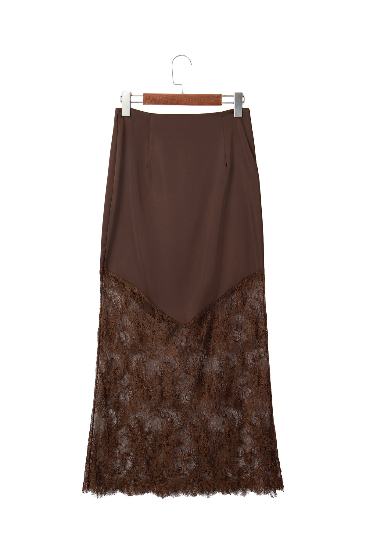 The Mocha Lace Affair Skirt