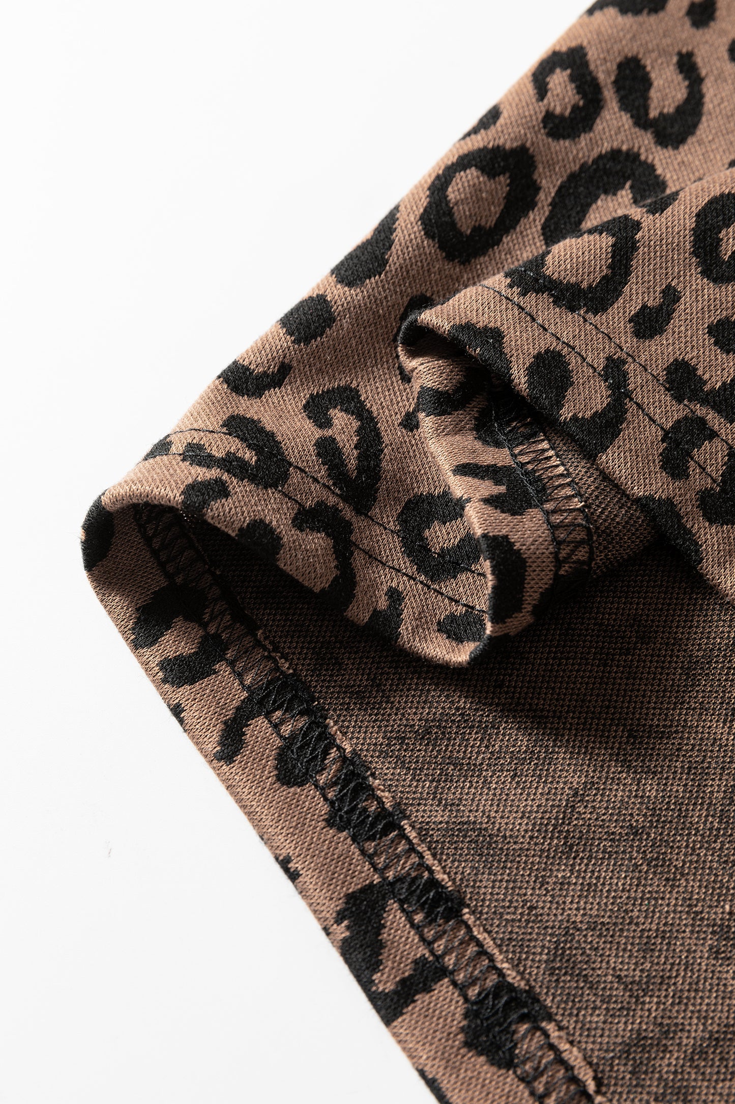 Wild Intentions Leopard Half-Zip Set