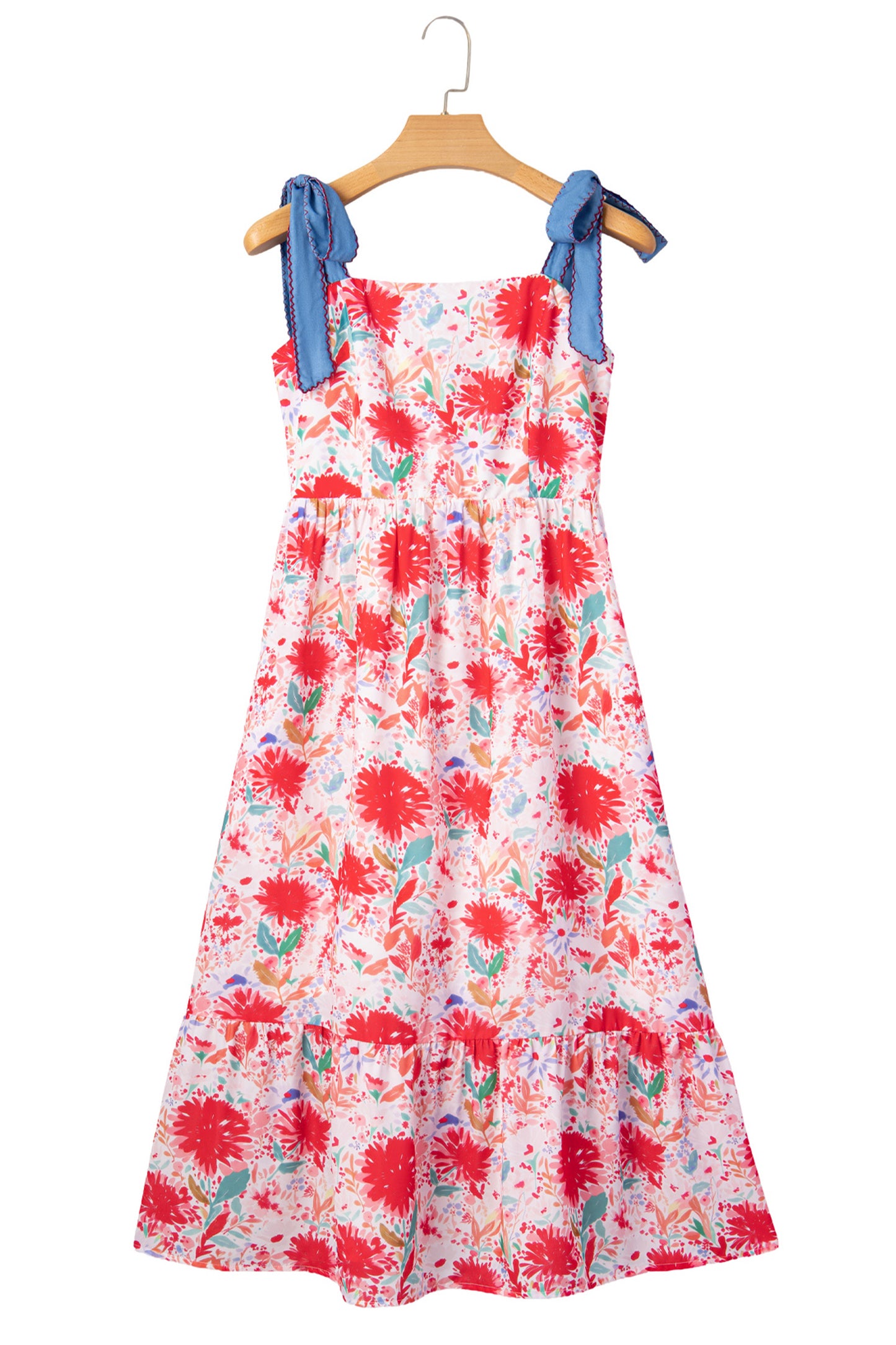 The Scarlet Garden Midi Dress